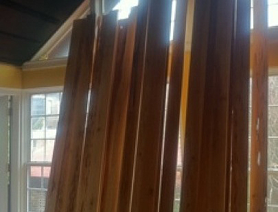 木质天花板安装-木板