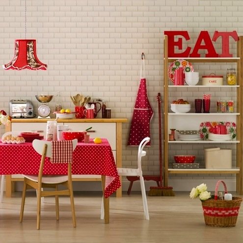 red-kitchen