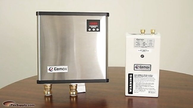 安装无水箱热水器- Eemax Electric