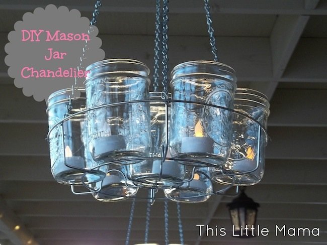 Mason Jar吊灯DIY