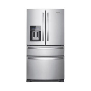 最好的冰箱选项：惠而浦24.5-Cu Ft 4门与冰分配器