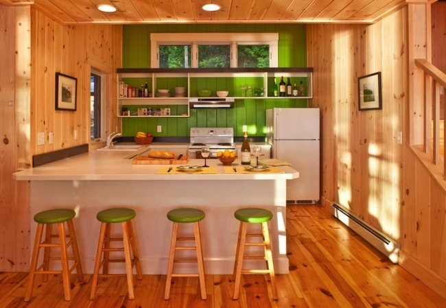软木地板 - 厨房安装