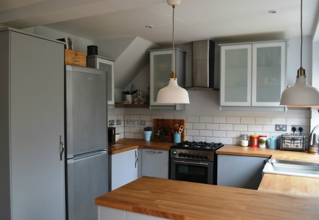 70年代厨房改造-空间的利用