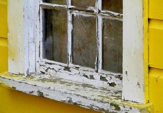 如何测试铅漆 - 旧窗台