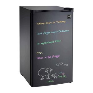 最佳迷你冰箱选择:RCA 3.2 cu。ft黑色黑板冰箱