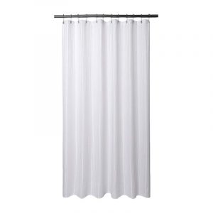 The Best Shower Curtain Option: Barossa Design Damask Fabric Shower Curtain
