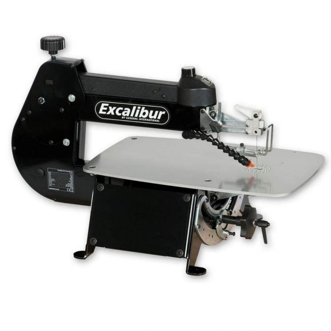 最好的卷轴SAW选项：Excalibur 16英寸倾斜滚动锯