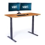 最佳坐立两用办公桌:瓦里电动站立式办公桌