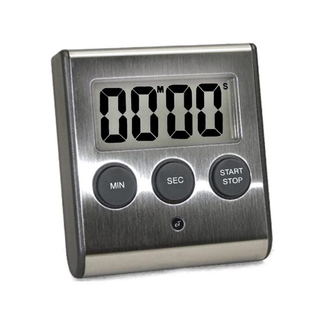 最佳厨房计时器选择:eTradewinds优雅的数字厨房计时器