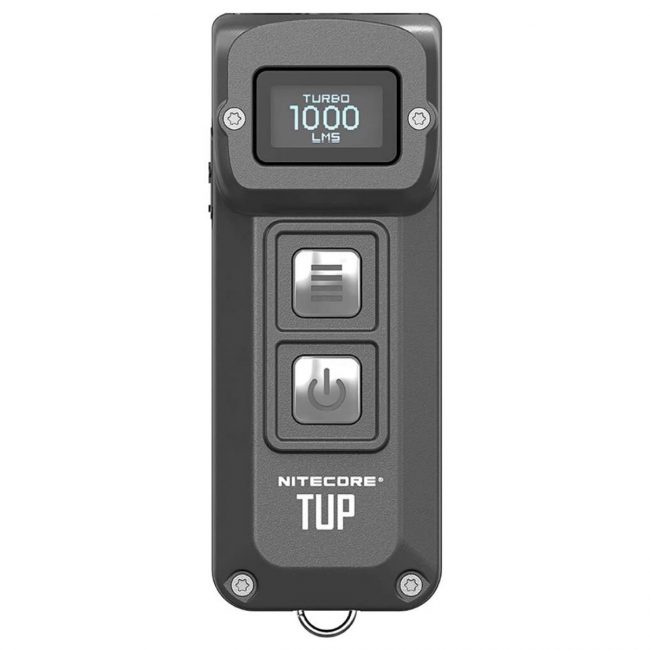 最佳钥匙链手电筒选择:Nitecore TUP 1000 lm小型手电筒