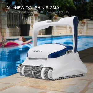 最佳机器人泳池清洁剂选择:海豚E10自动机器人泳池清洁剂