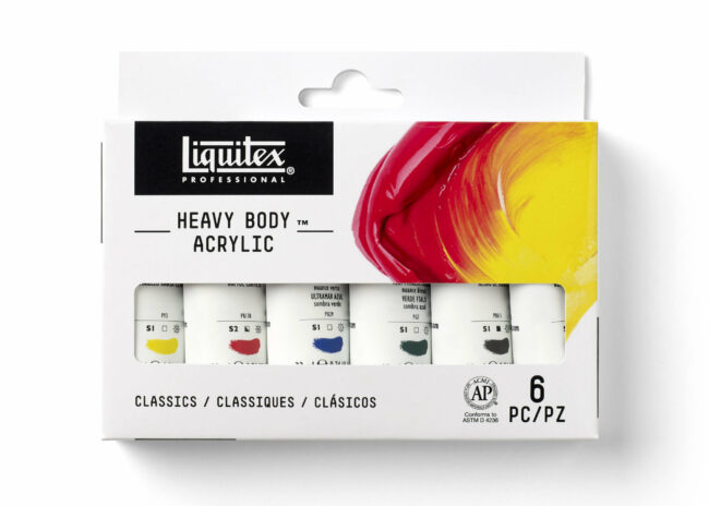 最佳丙烯酸涂料-Liquitix重体丙烯酸涂料