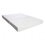 最佳可折叠床垫选项：Milliard Tri折叠记忆泡沫床垫
