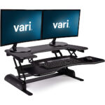 最佳站立式办公桌转换器选项:VariDesk Pro Plus 36可调式办公桌转换器
