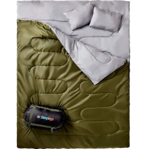 最佳野营装备选择：睡眠双睡袋背包