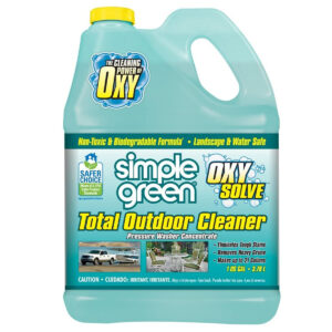 最佳霉菌选项：OXY解决总户外压力清洁器清洁剂