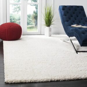 最佳区域地毯选择:Safavieh Milan Shag Collection SG180-1212区域地毯