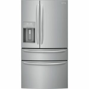 最好的冰箱选项:36英寸的冰箱。法国门冰箱