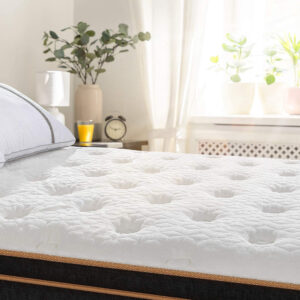 最佳公司床垫选择：Bedstory 12寸凉爽凝胶记忆泡沫混合床垫