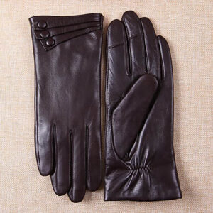 最佳触屏手套选择:Warmen女性触屏皮革手套