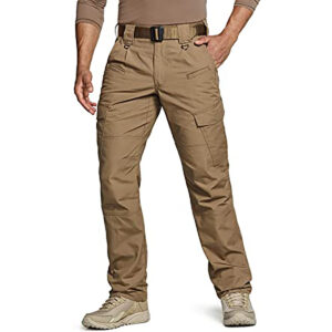 最佳工装裤选择:CQR男士战术裤，防水防水工装裤