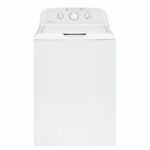 洗衣机和烘干机黑色星期五选项：热点3.8 cu。ft.白色顶装洗衣机