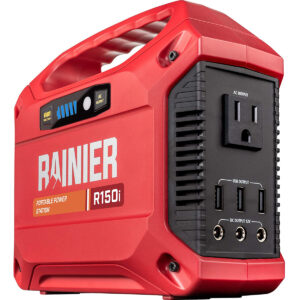 最佳太阳能发电机选项：Rainier户外电源设备R150i
