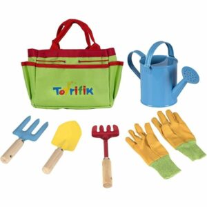 儿童最好的花园套选择：小园丁工具套装与园林工具包