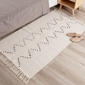 最佳厨房地毯选择:idee-home波西米亚流苏编织厨房地毯