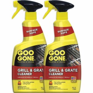 最好的炉子顶级清洁选项：Goo Go Gut Grill和Grate Cleaner