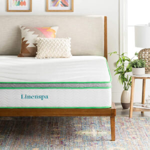 最佳儿童床垫选择:LINENSPA 10英寸乳胶混合床垫