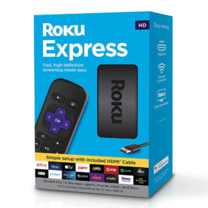 最佳媒体流媒体设备选项:Roku Express HD流媒体播放器