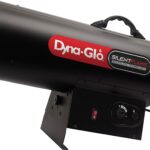 DYNA-GLO 125,000-BTU安静的便携式丙烷强制空气加热器