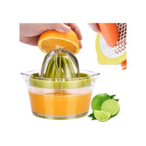 最好的柑橘榨汁机选项：Drizom Citrus榨汁机手动手工挤压器12oz