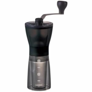 最佳手动咖啡研磨机选项:Hario陶瓷咖啡研磨机，Mini Slim