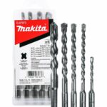 用于混凝土的最佳钻头选项：Makita 5件-SDS加SDS钻头组+