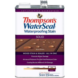 最佳固体甲板污渍选择:thompson WATERSEAL TH.043841-16
