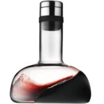 最佳葡萄酒滗水器选项：菜单Winebreather玻璃水瓶