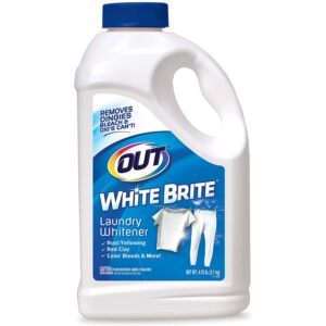 最佳洗衣增白剂选择:OUT 4 lb. 12 oz. Bottle White Brite洗衣增白剂