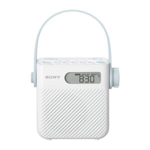 最佳淋浴收音机选择:索尼ICF-S80防水淋浴收音机与扬声器