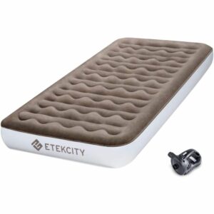 最佳露营空气床垫选项：Etekcity升级露营气垫