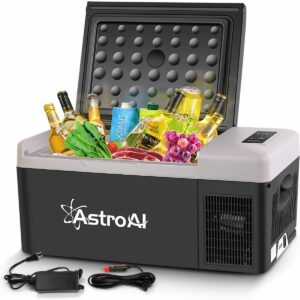 最佳迷你冰箱选择:AstroAI便携式冰箱12伏汽车冰箱