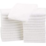 最佳毛巾选择:亚马逊基本快速干燥Terry棉毛巾