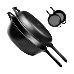 最佳炊具设置选项:Cuisinel预风干铸铁二合一多炊具