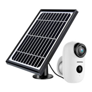 最佳太阳能安全摄像头选项：安全摄像机户外无线WiFi，Zumimall