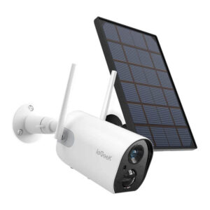 最佳太阳能安全摄像头选择:ieGeek无线户外安全摄像头，WiFi太阳能