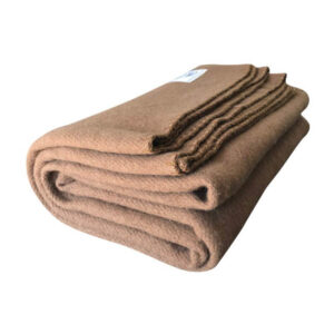 最佳羊毛毛毯选择:Woolly Mammoth Woolen公司，特大号美利奴羊毛