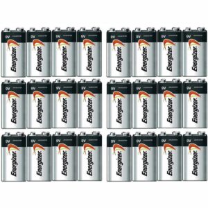 最佳的9V电池选项：Energizer Max碱性9伏，24包装