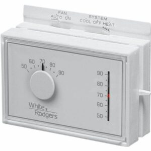最佳非编程恒温器选件：White Rodgers Emerson 1F56N-444机械恒温器