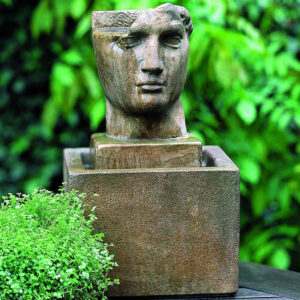 最佳混凝土花园雕像选择:桦树巷埃尔德曼混凝土喷泉